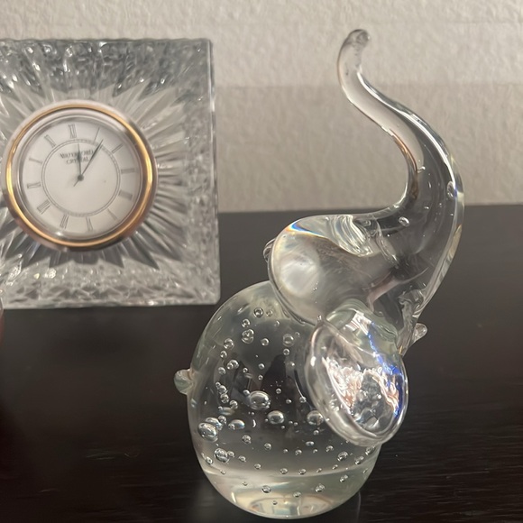 Murano Handblown Glass Art Elephant - Picture 4 of 7